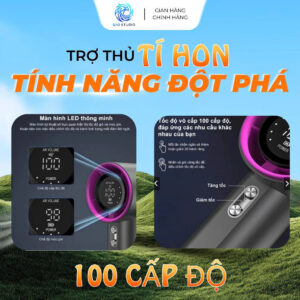 quat mini cam tay sieu mat