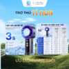 Quạt Mini Cầm Tay Có Đèn LED – Thiết Bị Làm Mát Đa Năng Cho Cuộc Sống Hiện Đại
